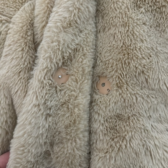 Light brown fuzzy jacket - Picture 2 of 4